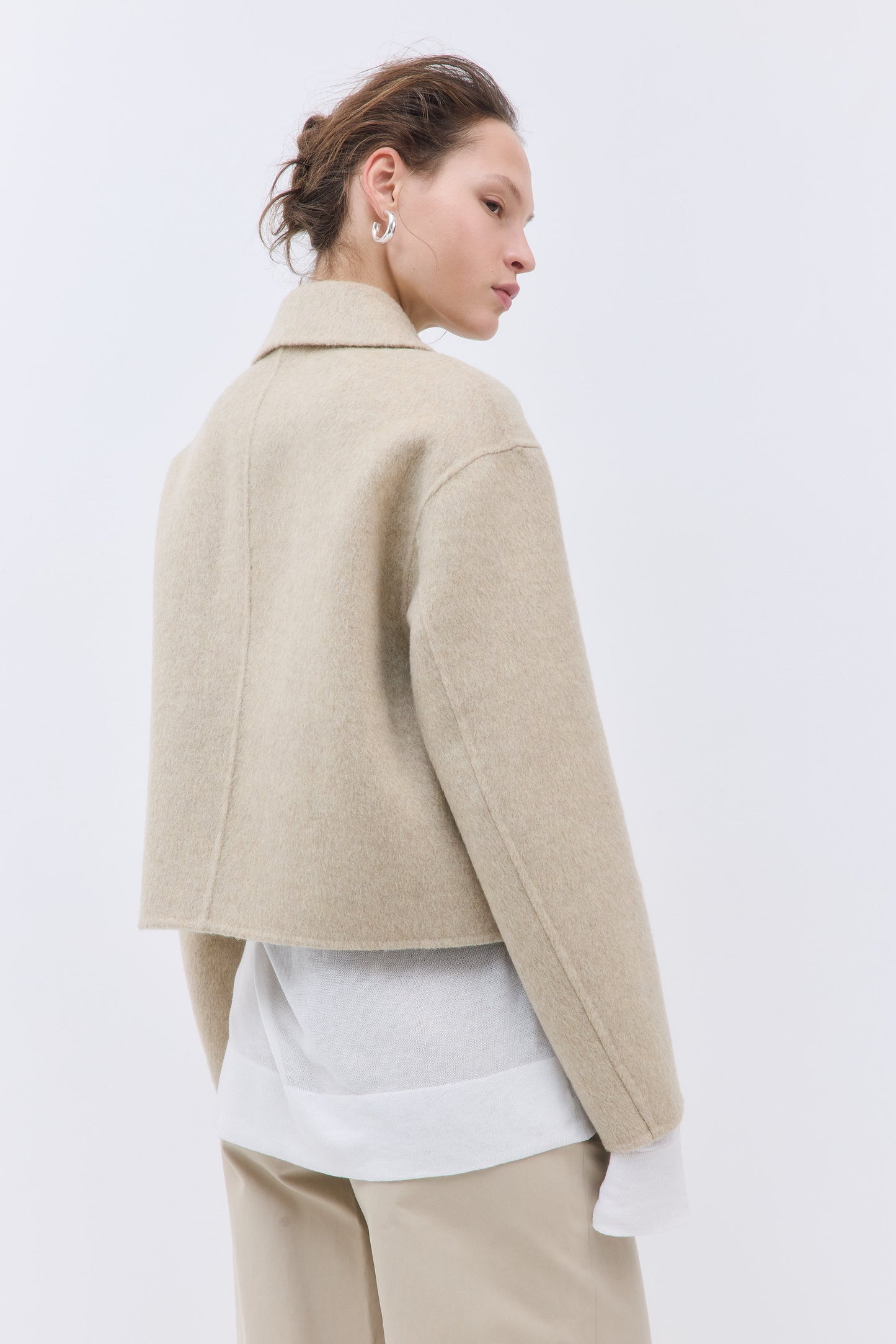 Relaxed Double Wool Jacket