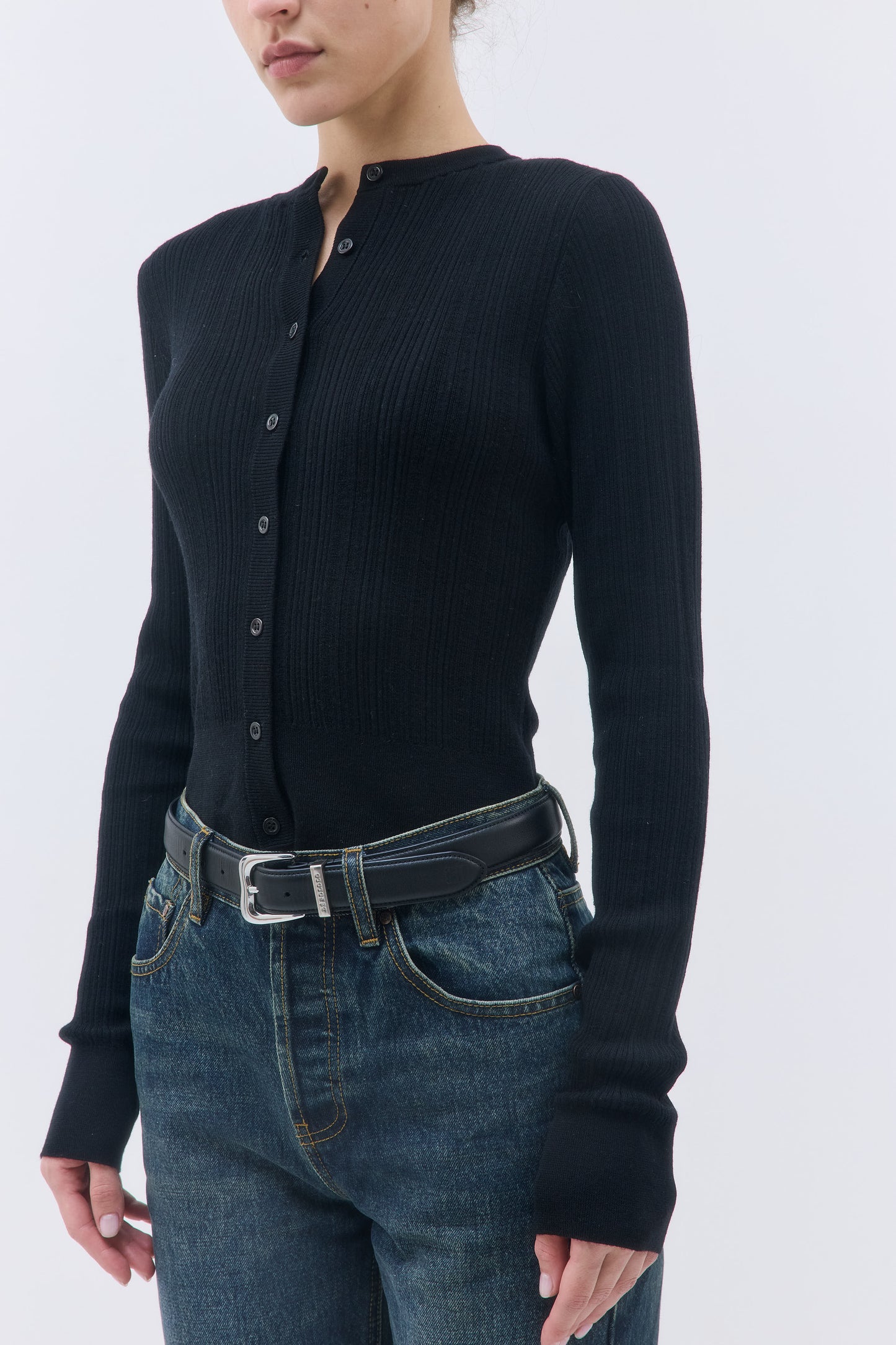 Merino Wool Loose Cardigan