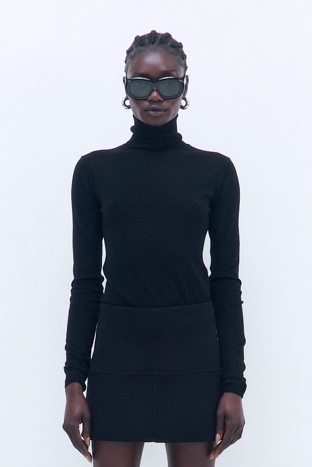 Wool Turtleneck Sweater