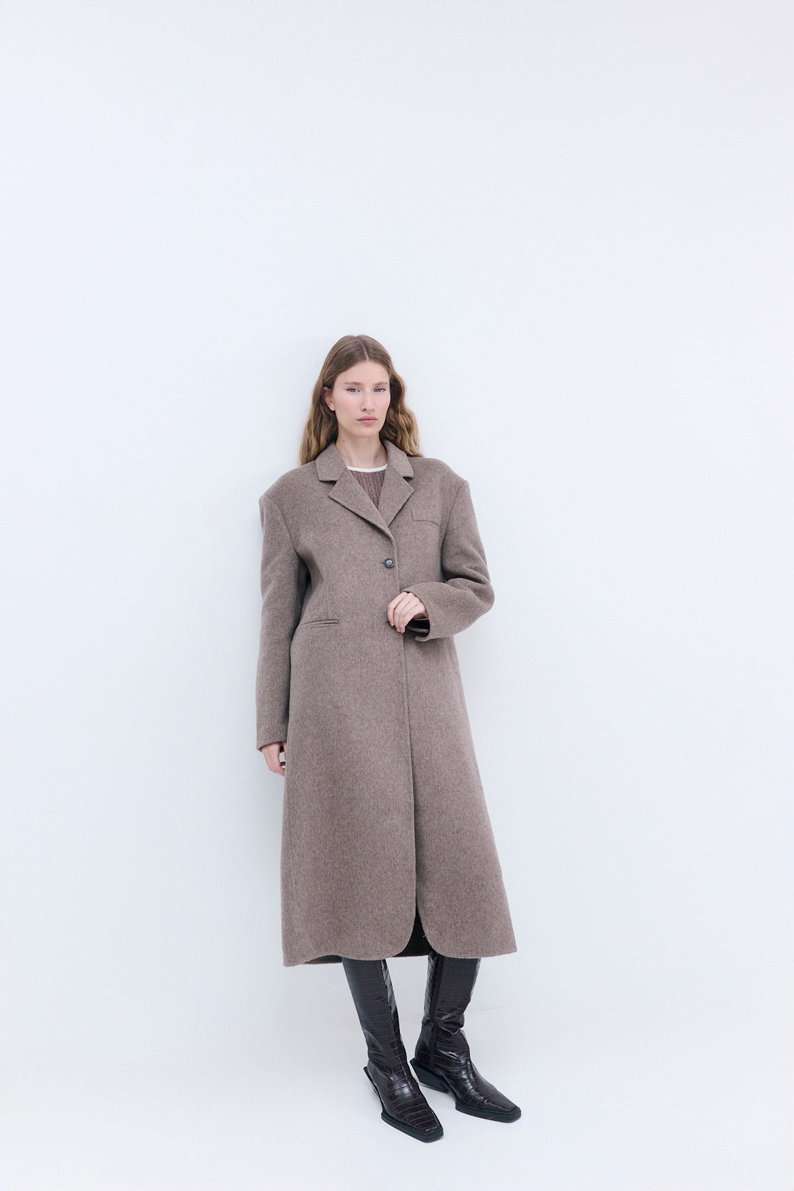 Double Wool Coat