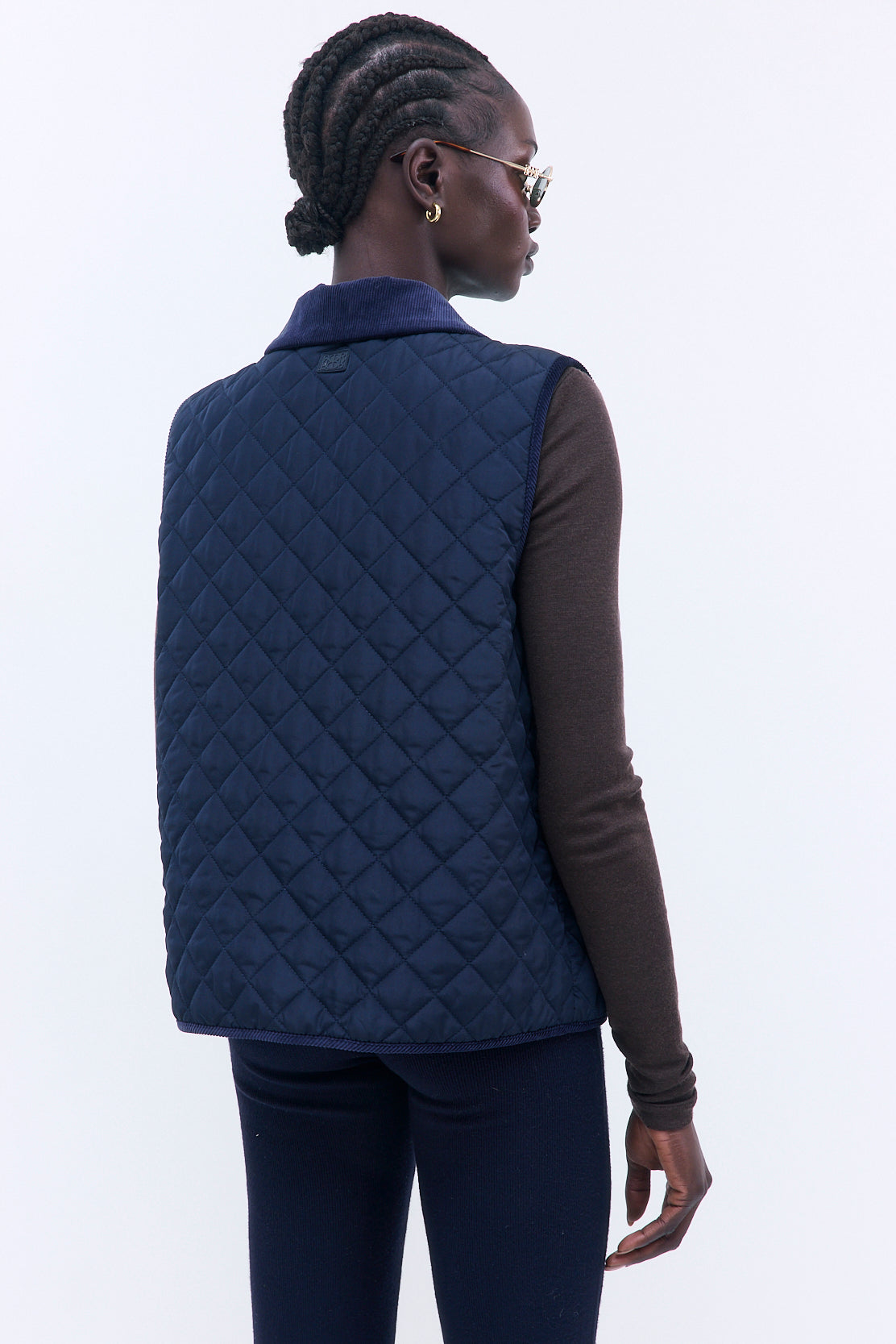 Straight Fit Quilted Vest