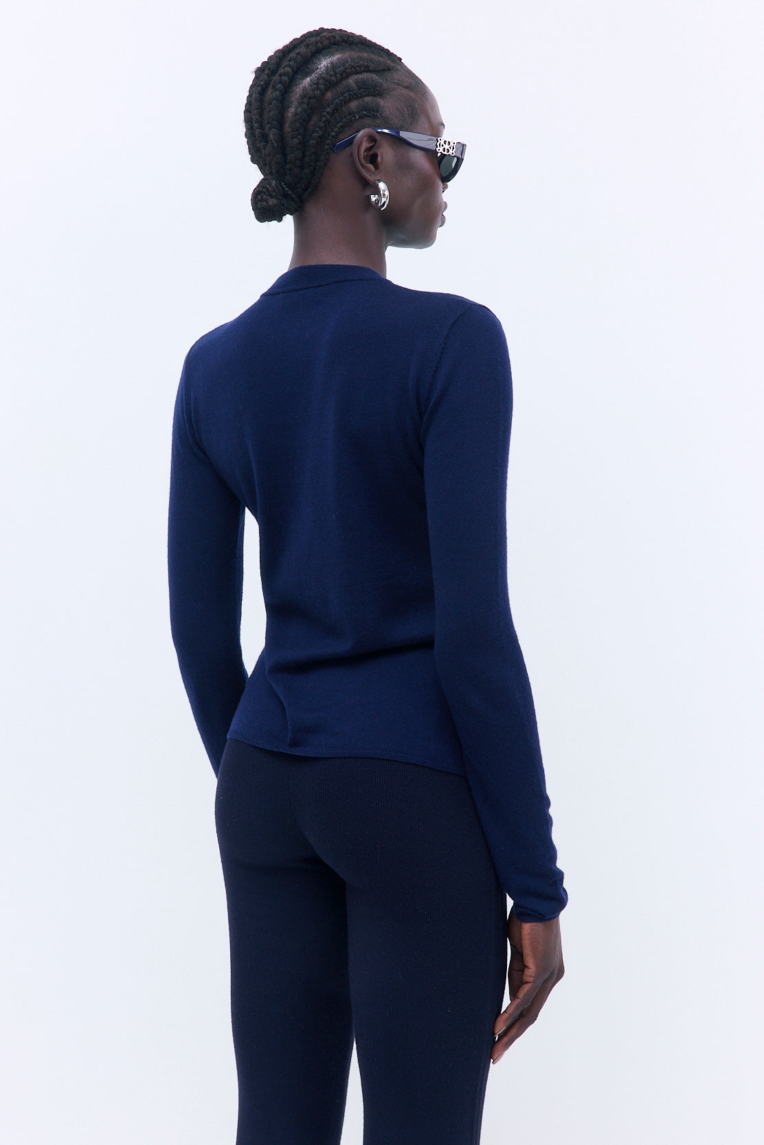 Merino Wool Crewneck Top