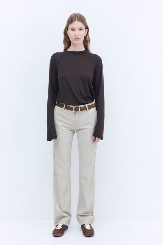 Oversized Wool Long Sleeve