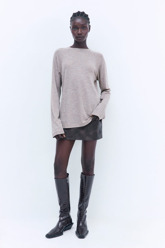 Oversized Wool Long Sleeve