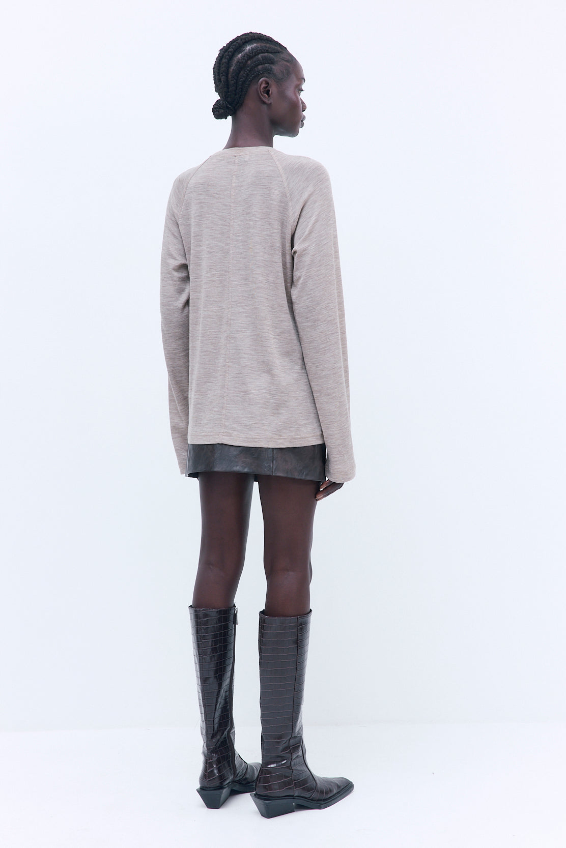 Oversized Wool Long Sleeve