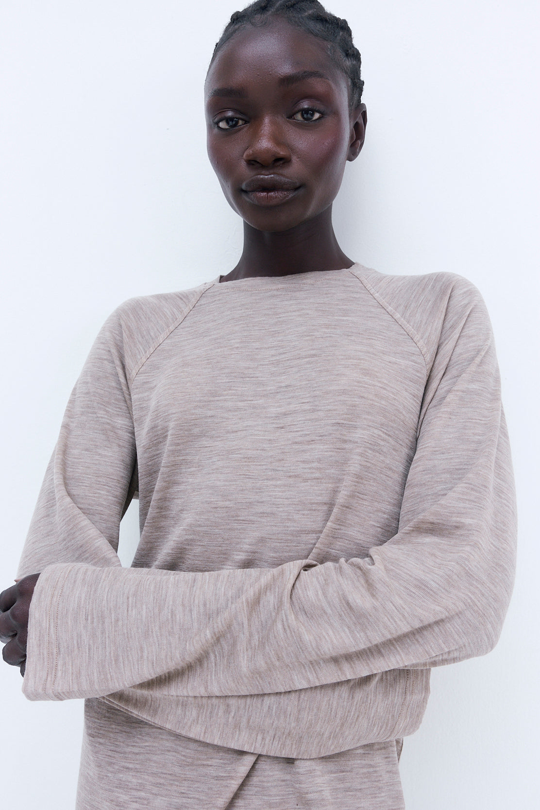 Oversized Wool Long Sleeve