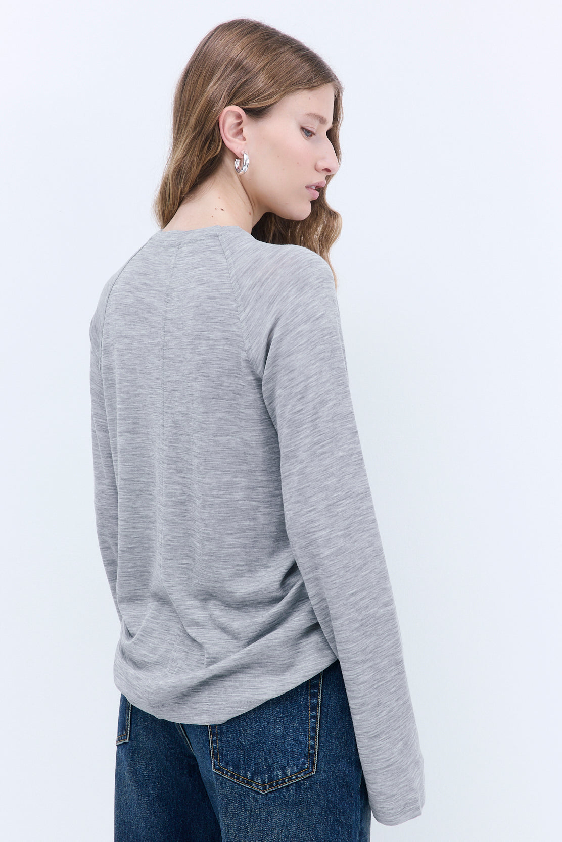 Oversized Wool Long Sleeve