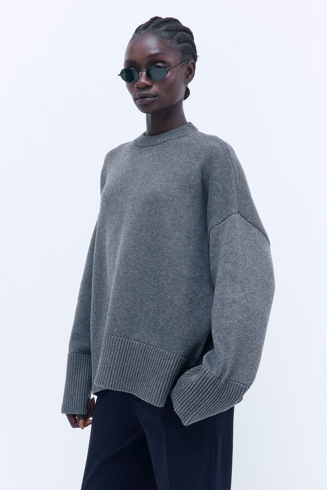 Oversized Crew Neck Jumper