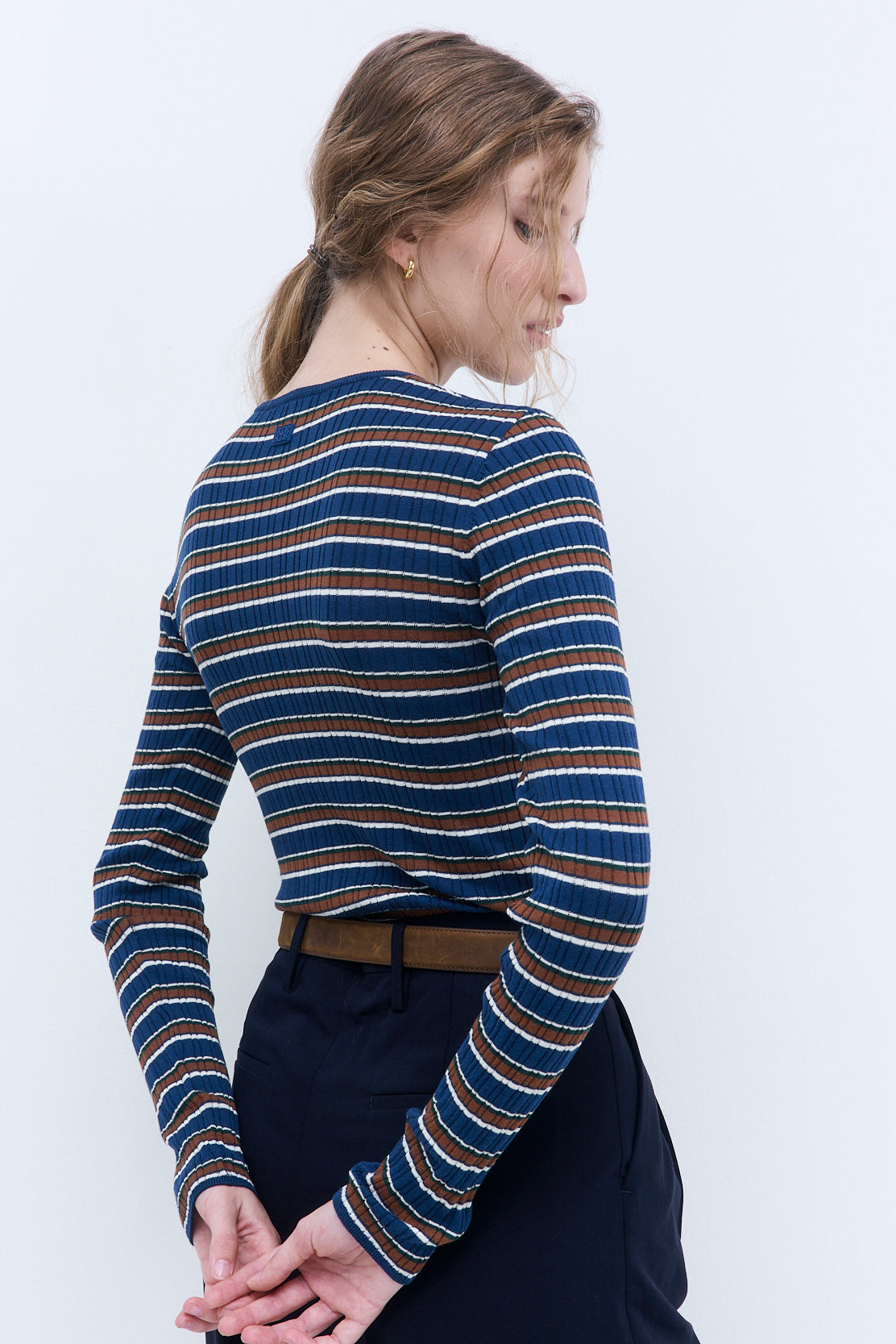 Long Sleeved Ribbed Knit