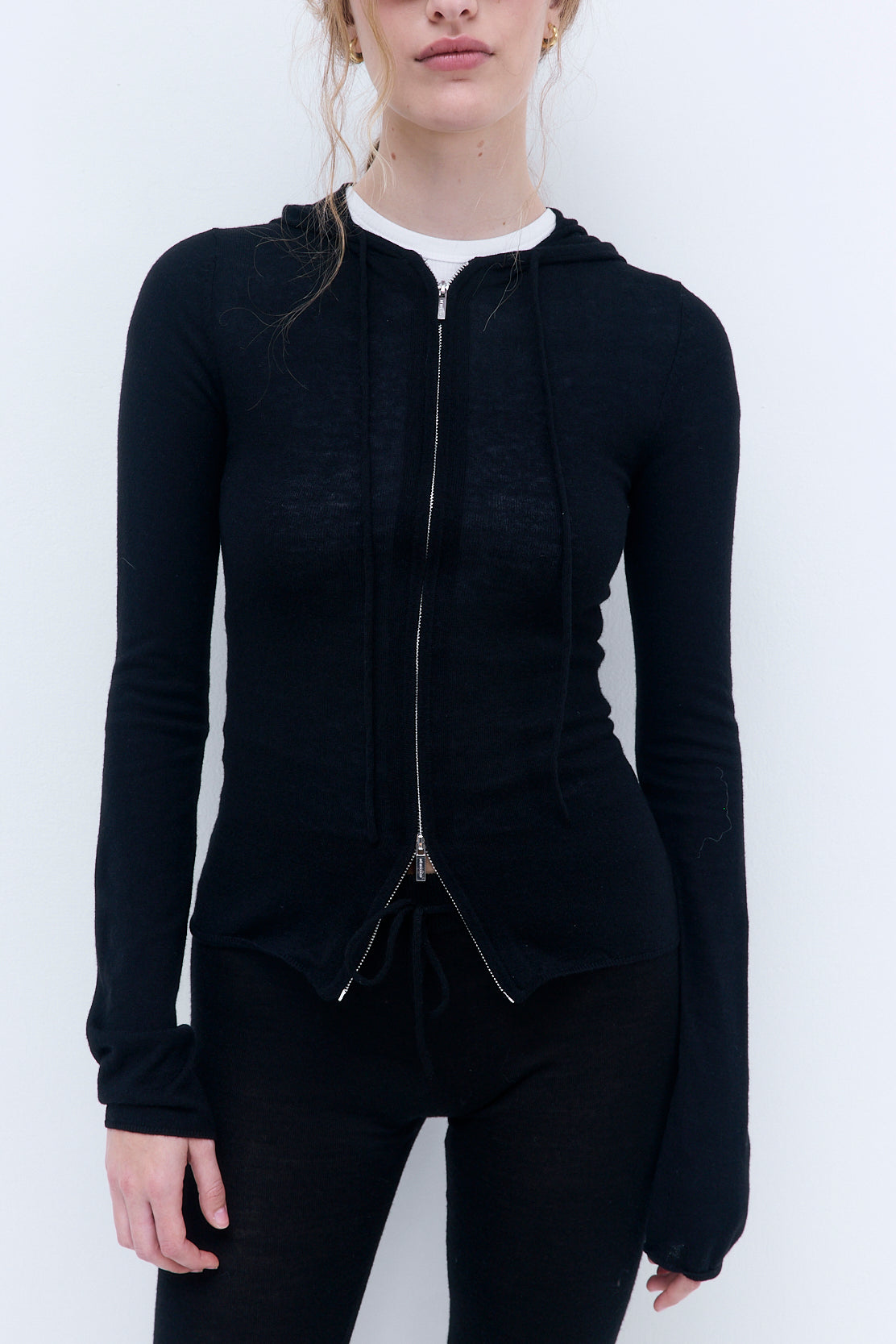 Lightweight Zipper Cardigan