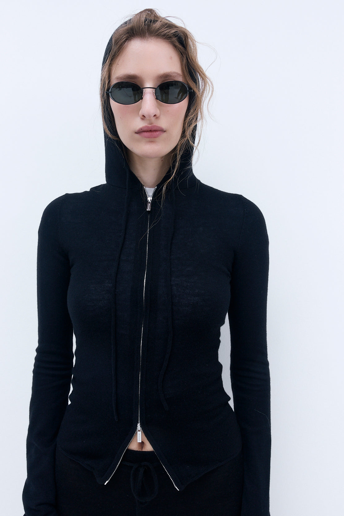 Lightweight Zipper Cardigan