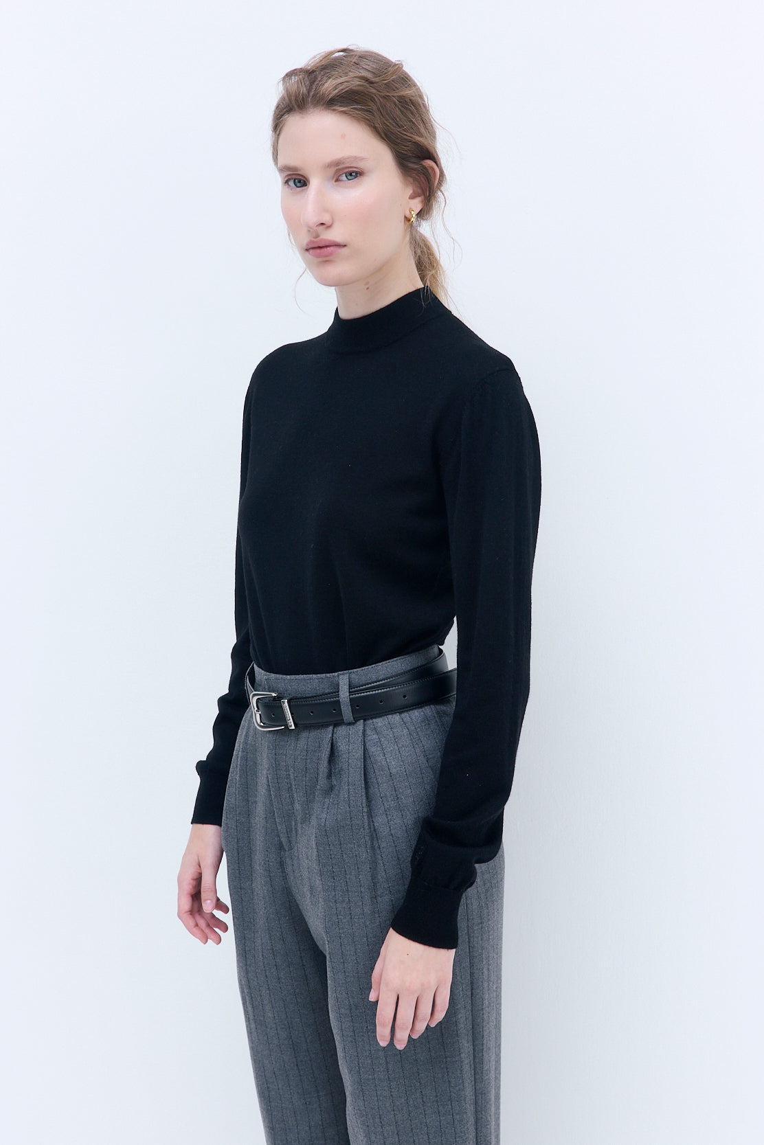 Merino Wool Crew Neck Sweater