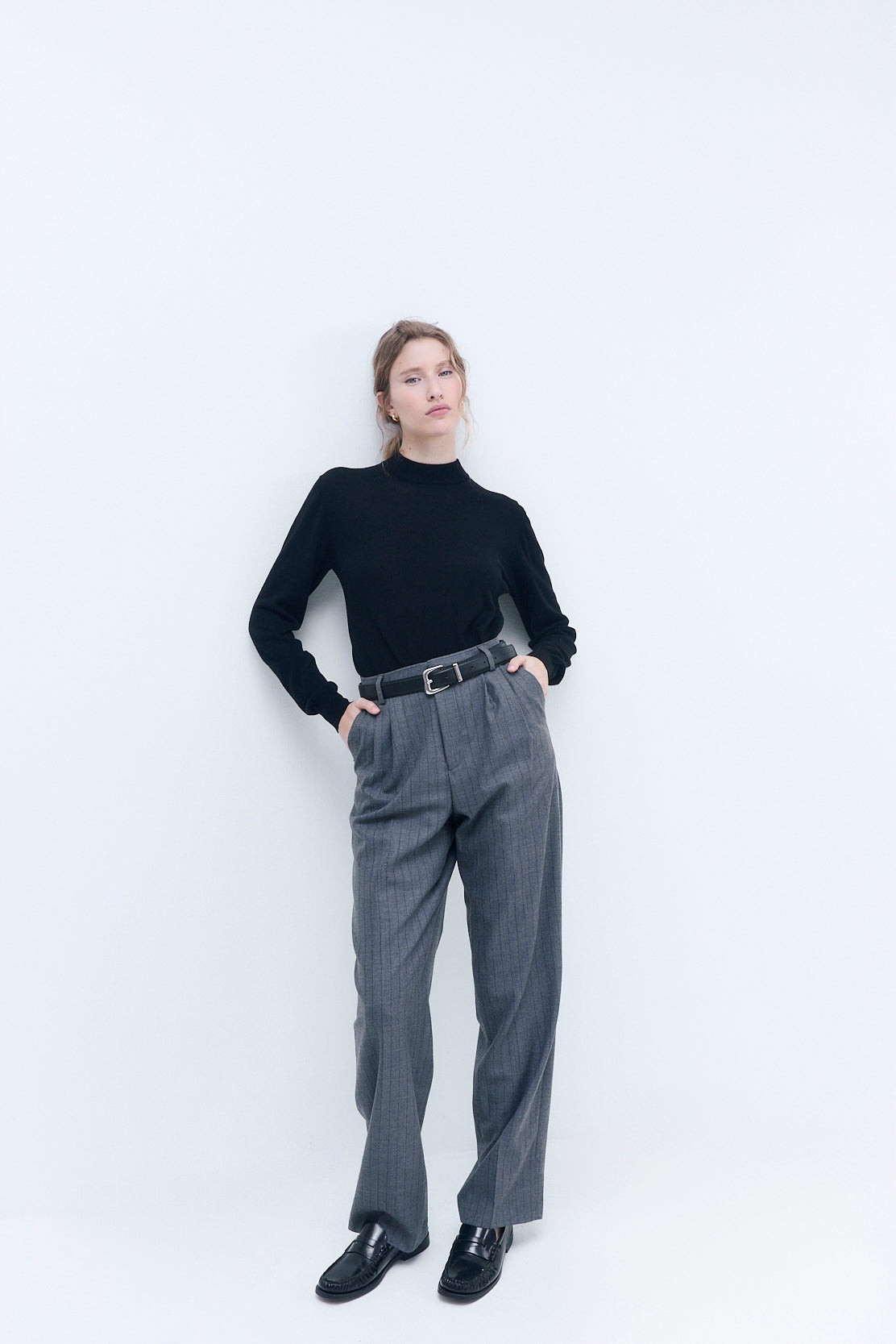 Merino Wool Crew Neck Sweater