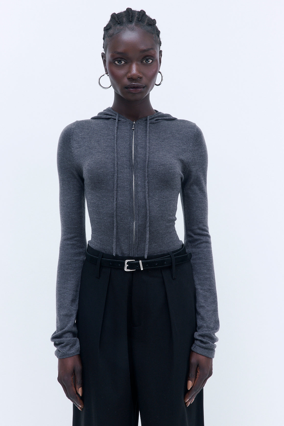 Lightweight Zipper Cardigan