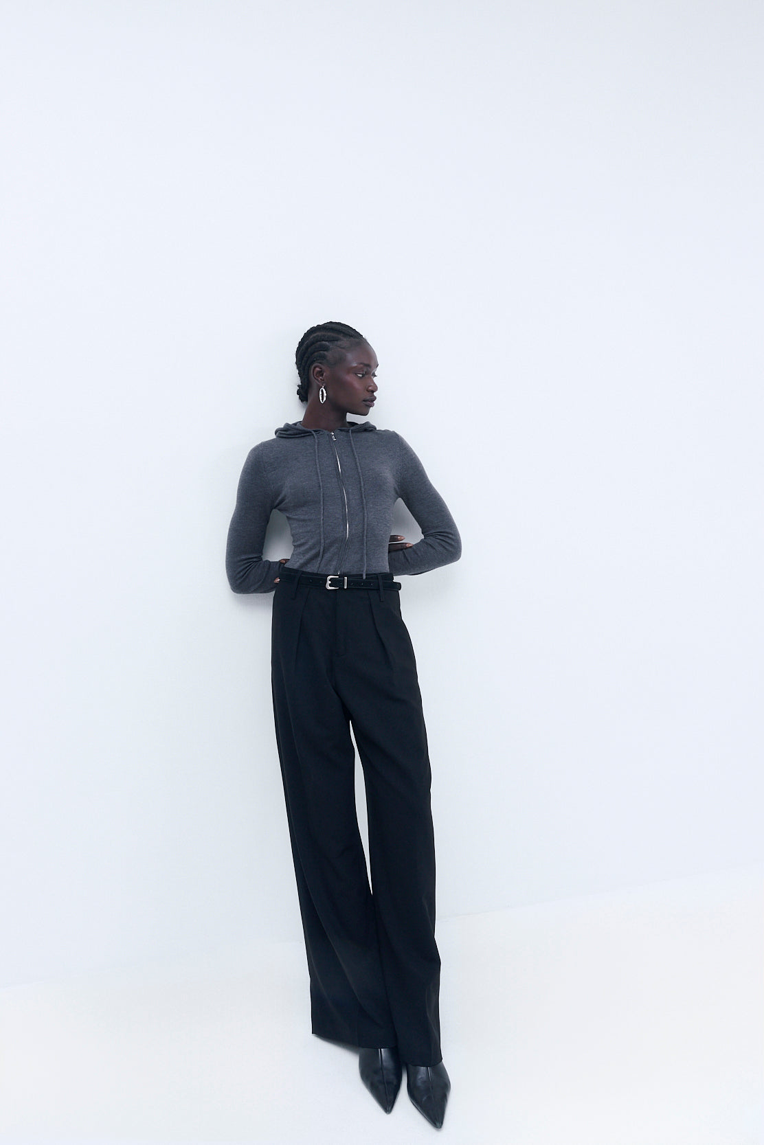 Lightweight Zipper Cardigan