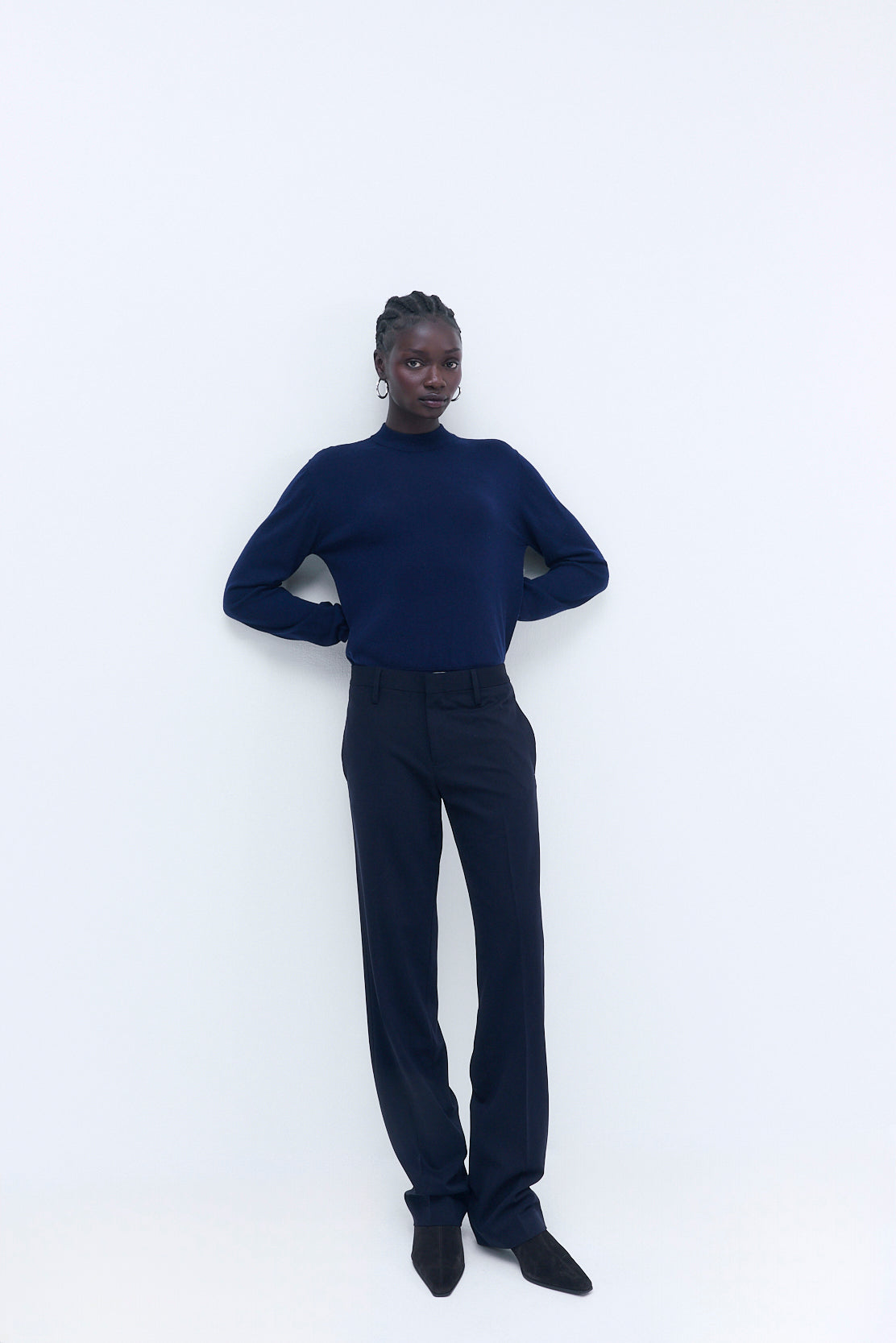 Merino Wool Crew Neck Sweater