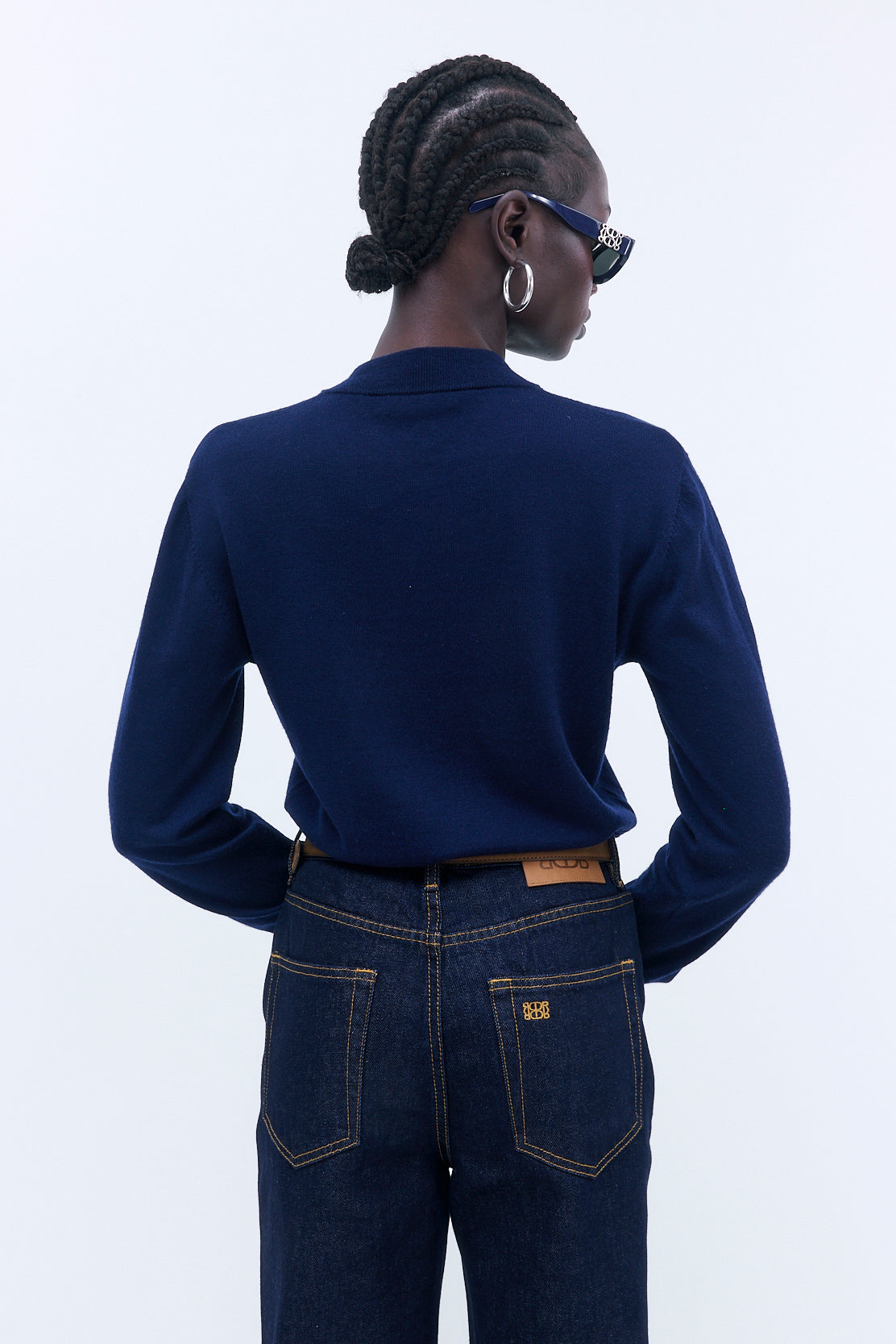 Merino Wool V Neck Sweater