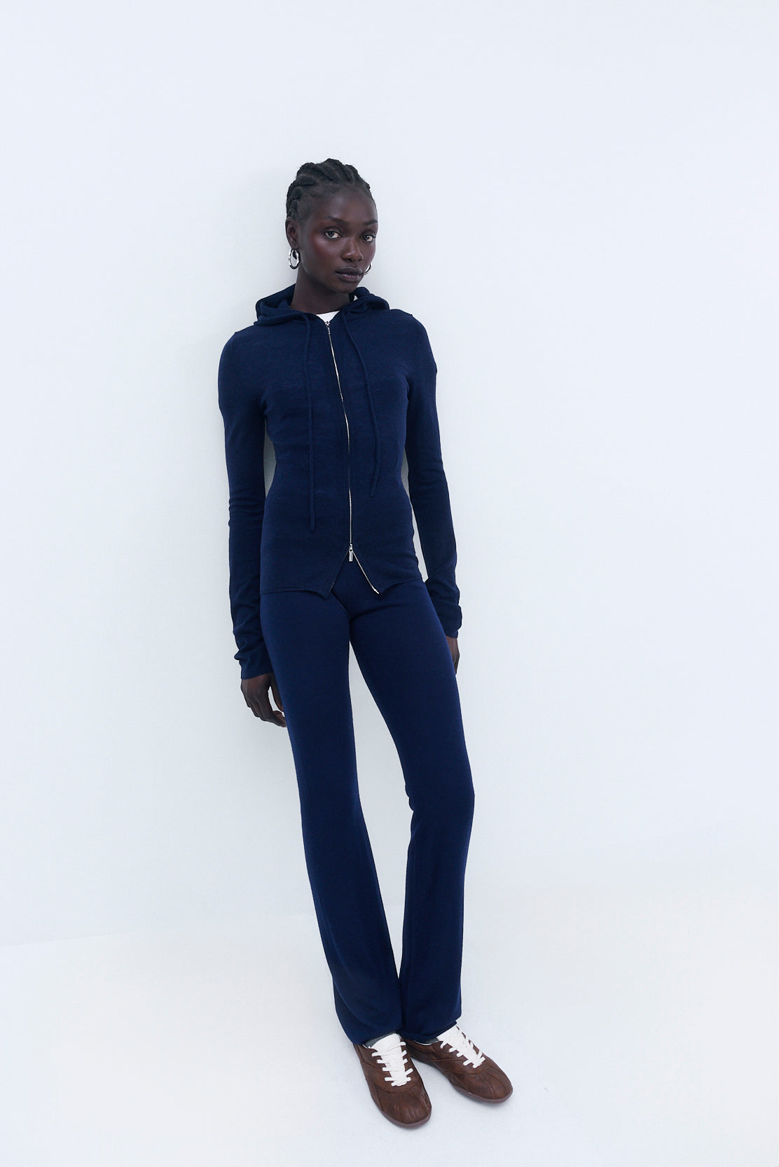 Lightweight Zipper Cardigan