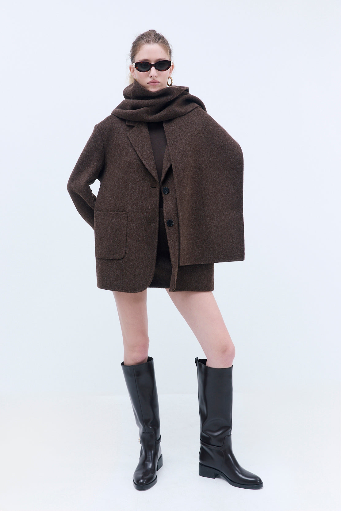 Classic Double Wool Scarf