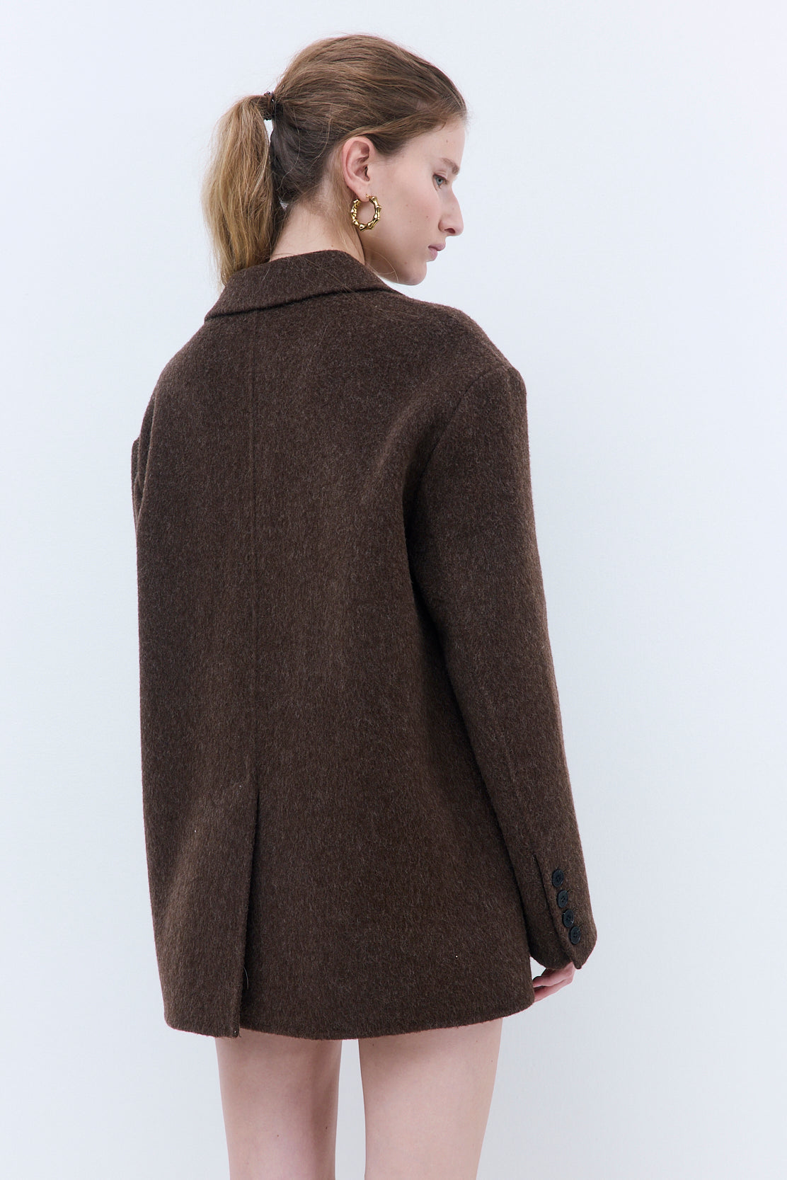 Oversized Double Wool Blazer