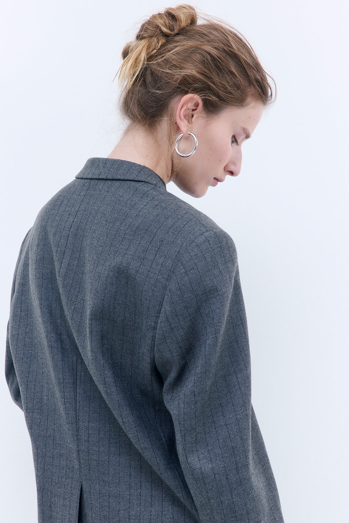 Oversized Wool Daddy Blazer