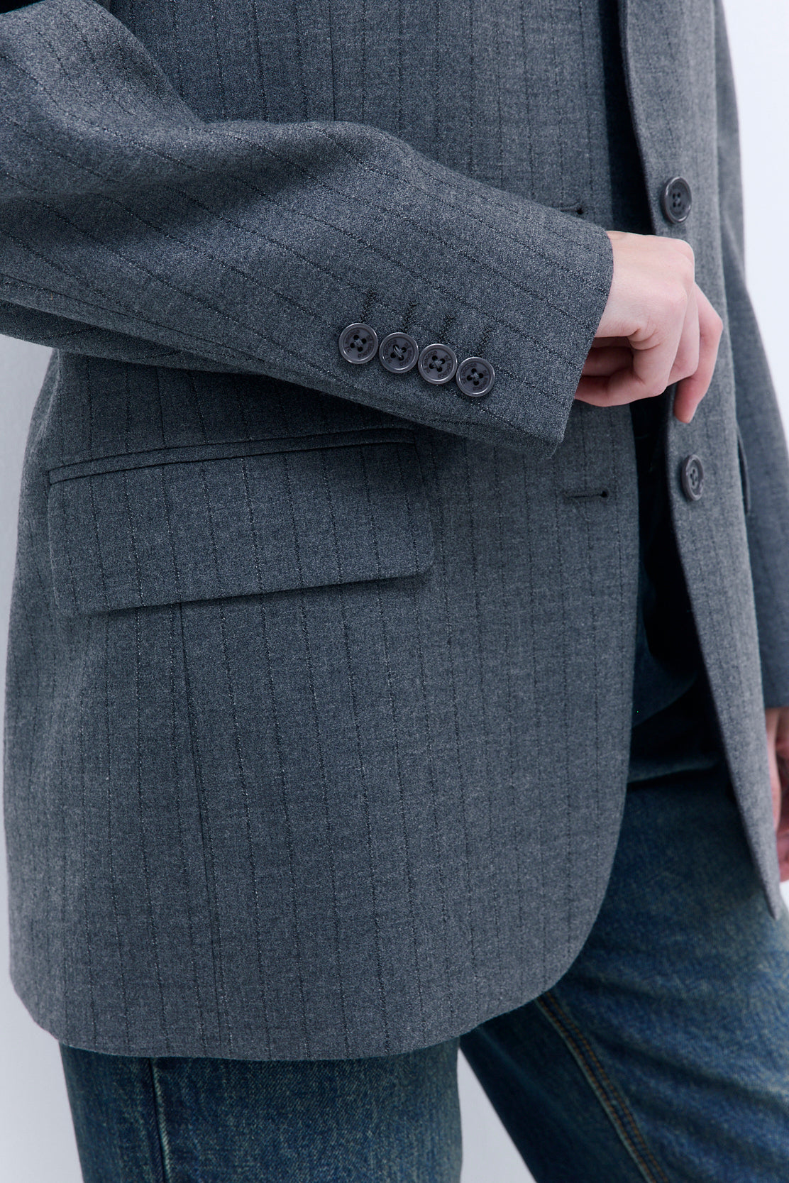 Oversized Wool Daddy Blazer