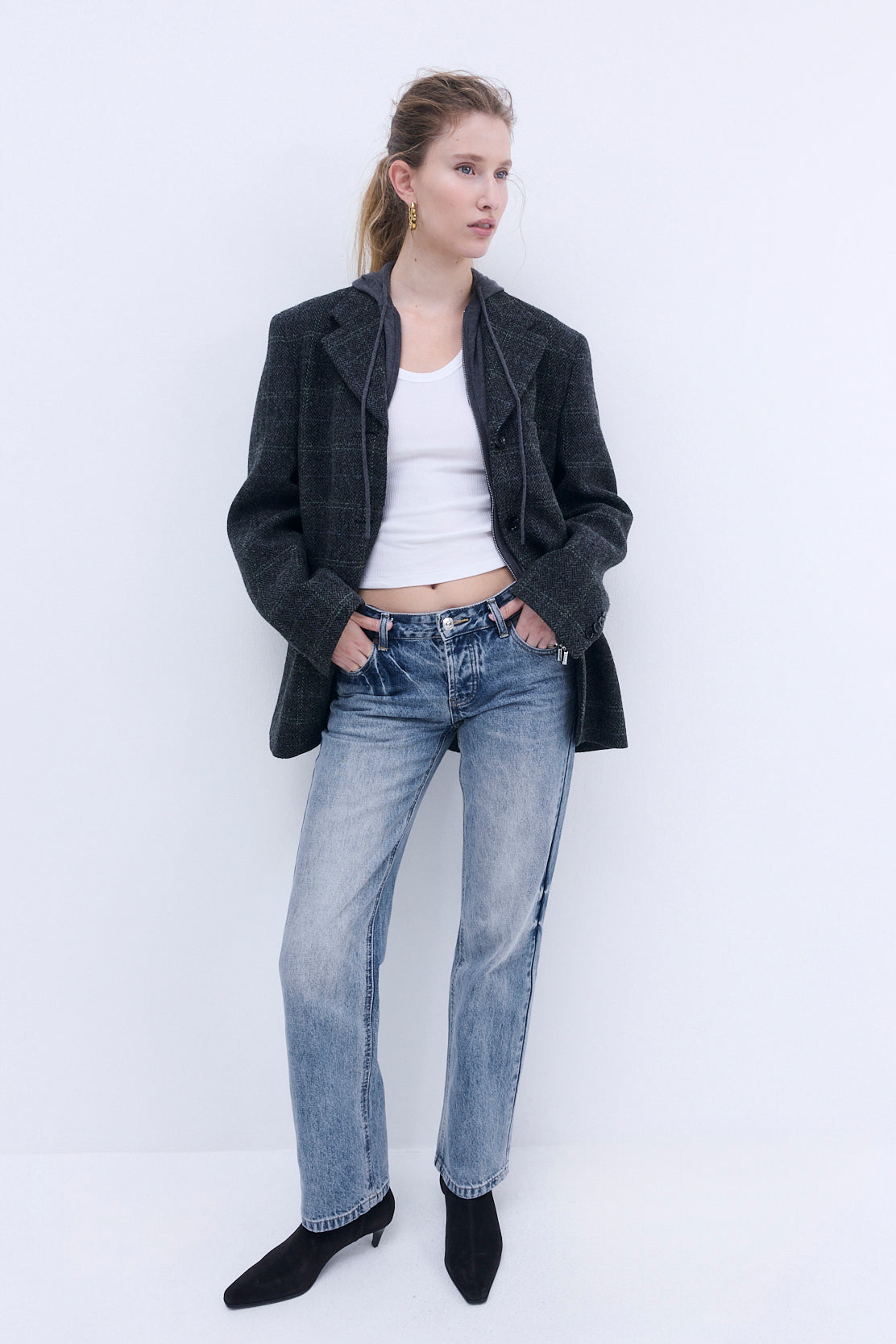 No.15| Low Rise Straight Denim