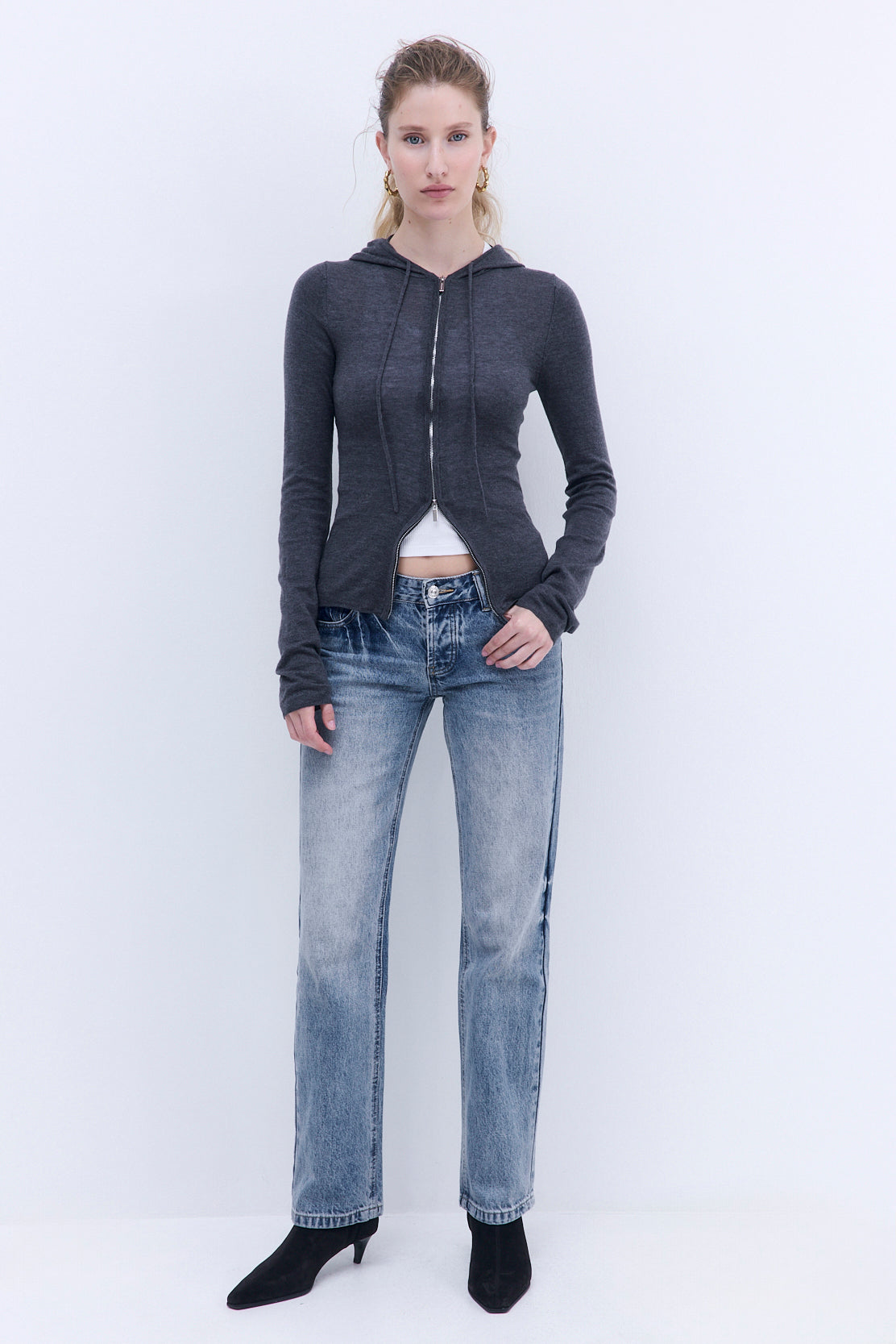 No.15| Low Rise Straight Denim