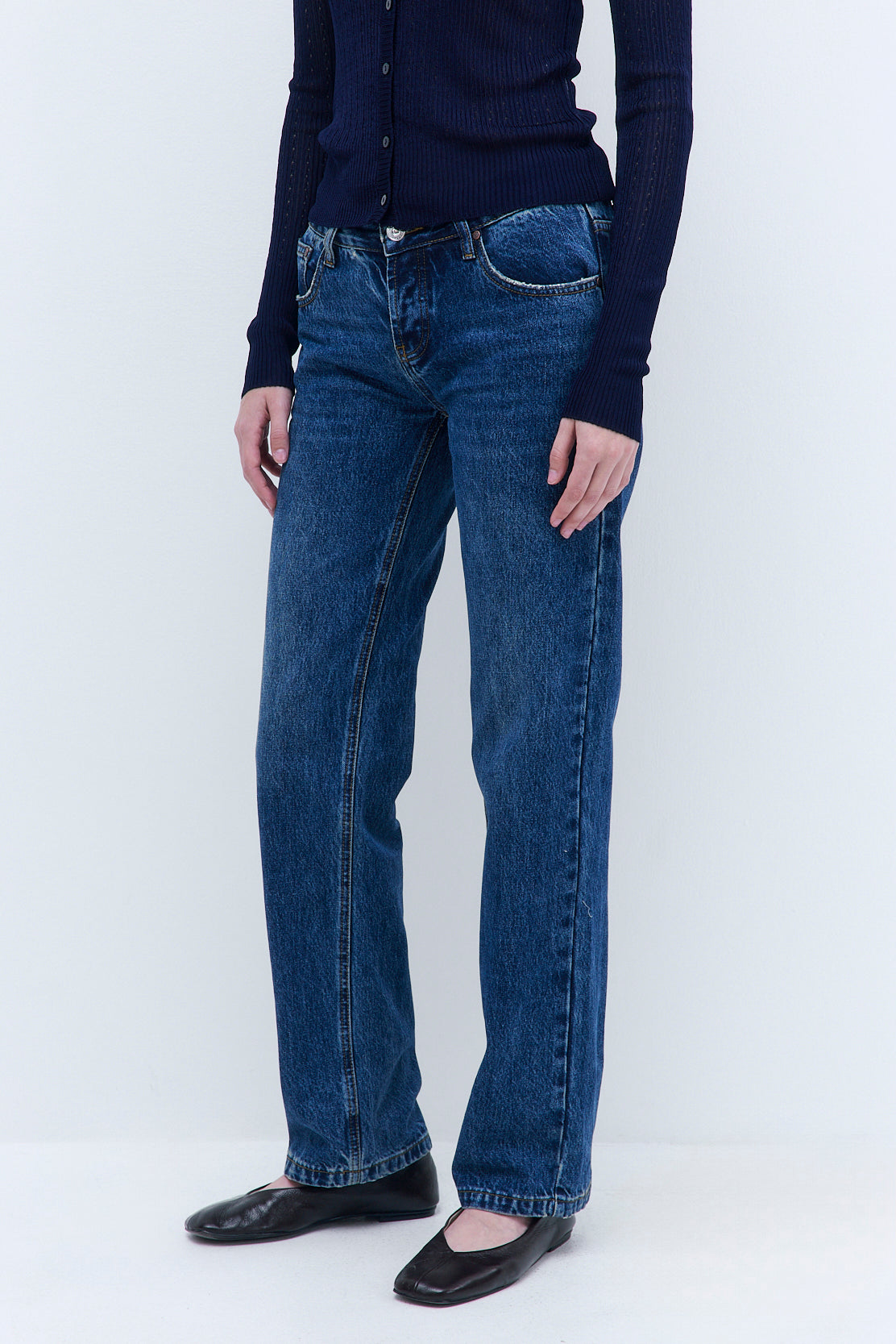 No.15| Low Rise Straight Denim