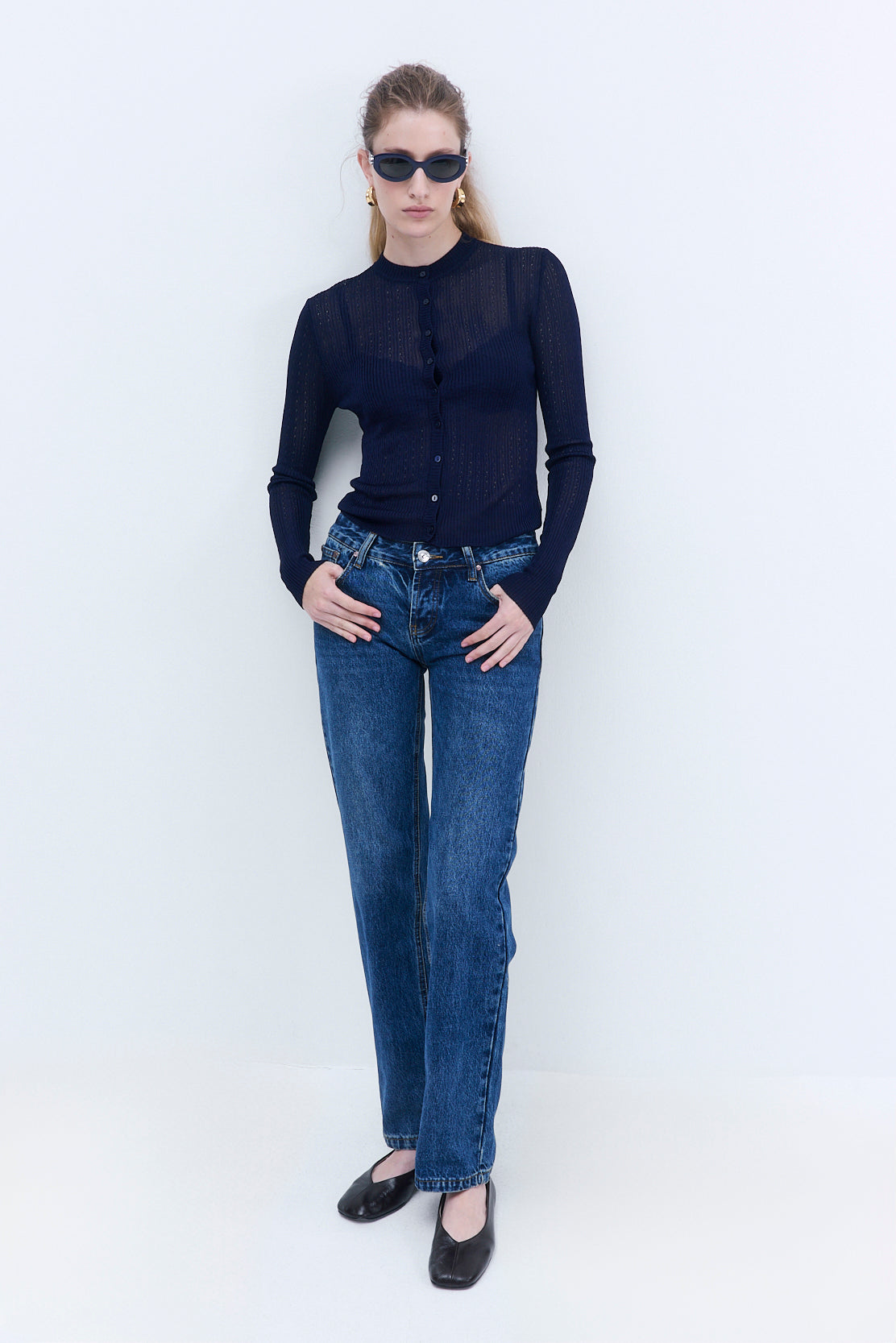 No.15| Low Rise Straight Denim