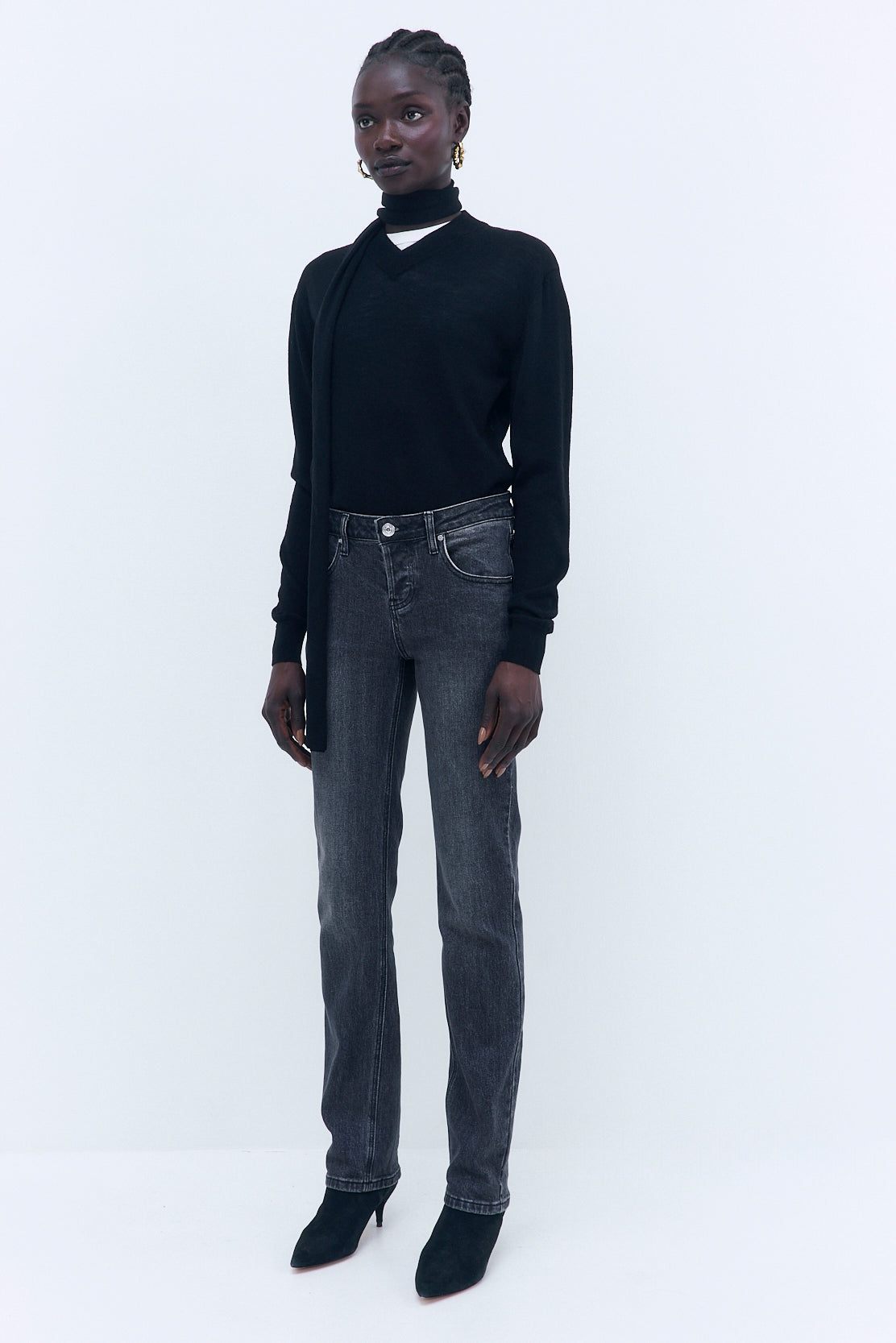 No.18| Mid Rise Fitted Denim