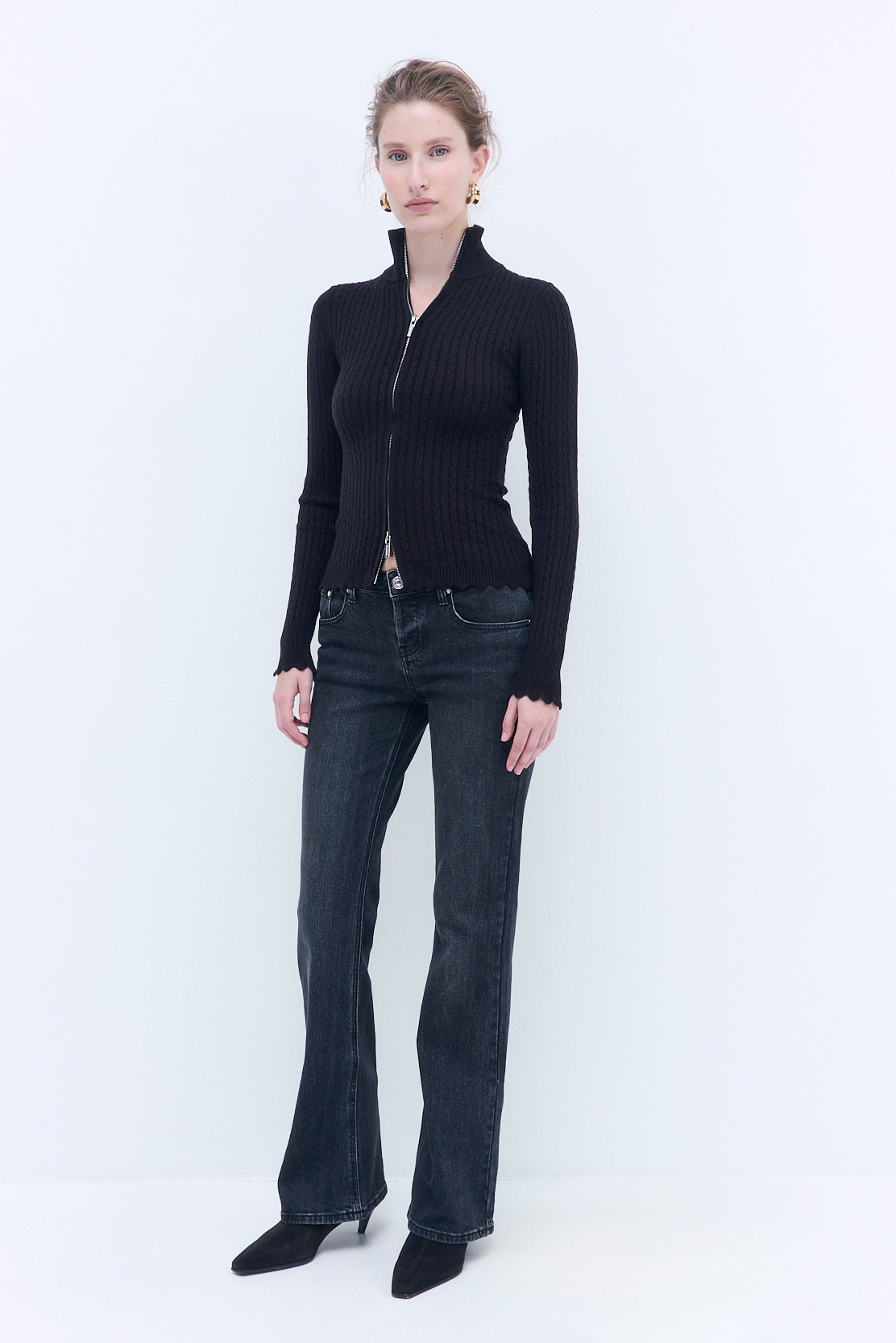 No.17| Mid Rise Bootcut Denim