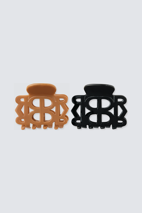 Caramel x Black Claw Clip Set (2 Pieces)