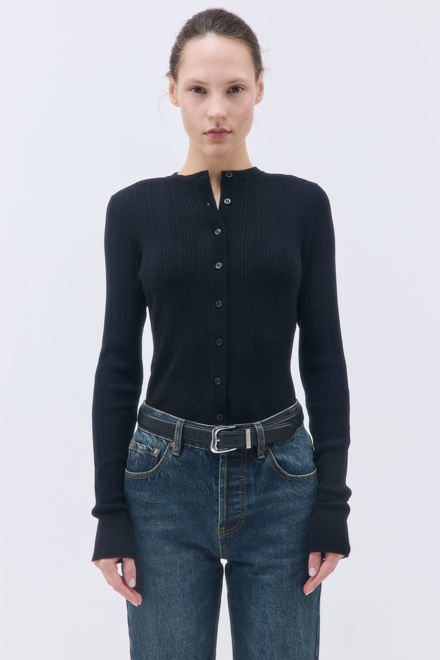 Merino Wool Loose Cardigan