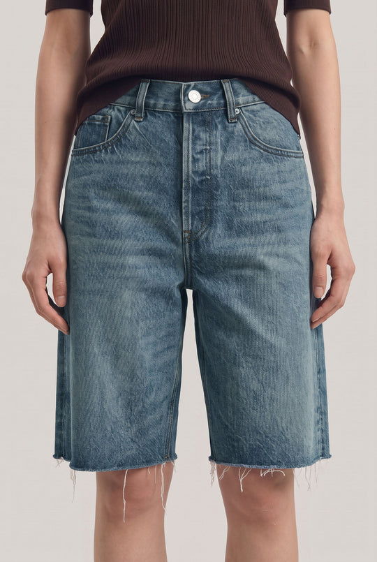 Baggy Denim Bermuda