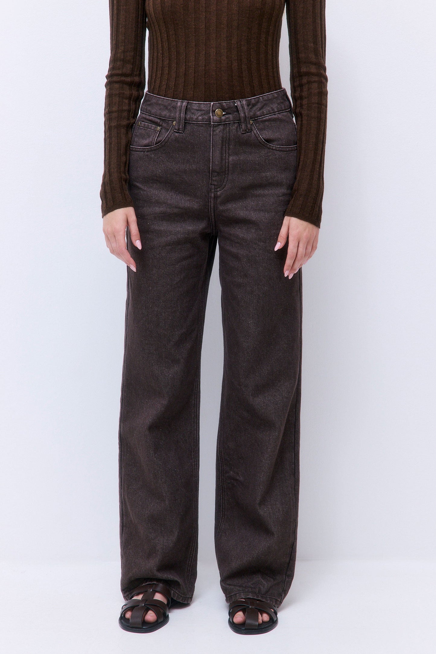Colorwash Wide Leg Pants