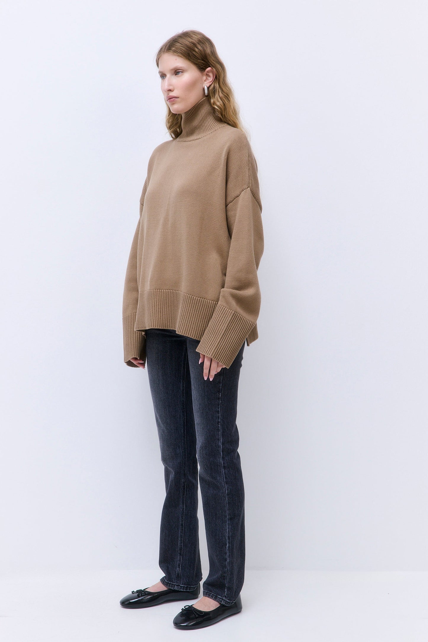 Oversized Turtleneck Jumper
