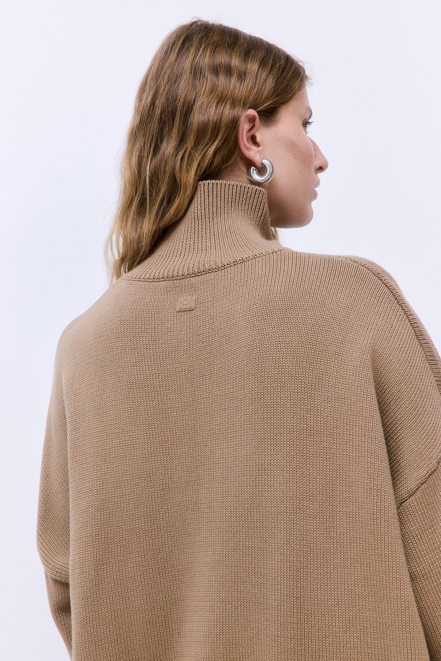 Oversized Turtleneck Jumper