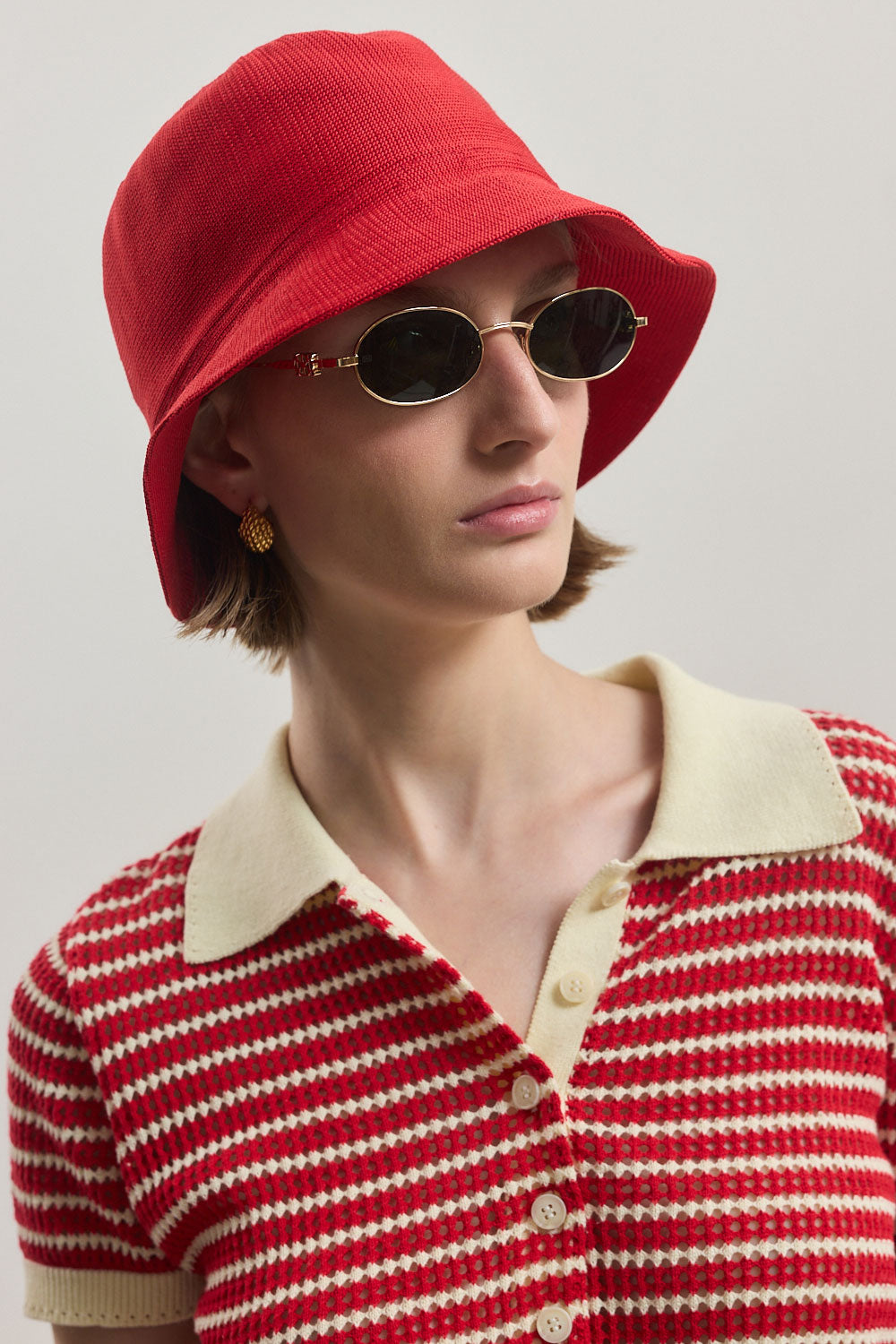 Woven Bucket Hat