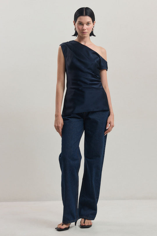 Twill Asymmetric Top