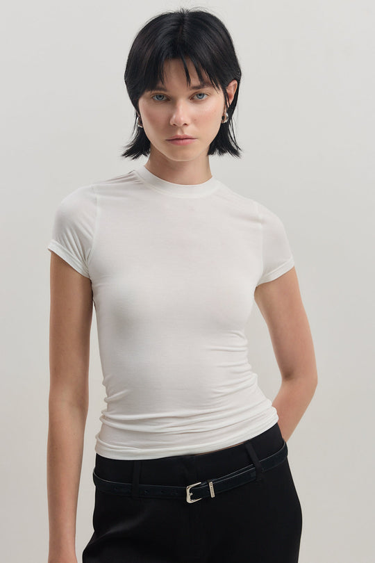 Classic Slim Fit Modal Top