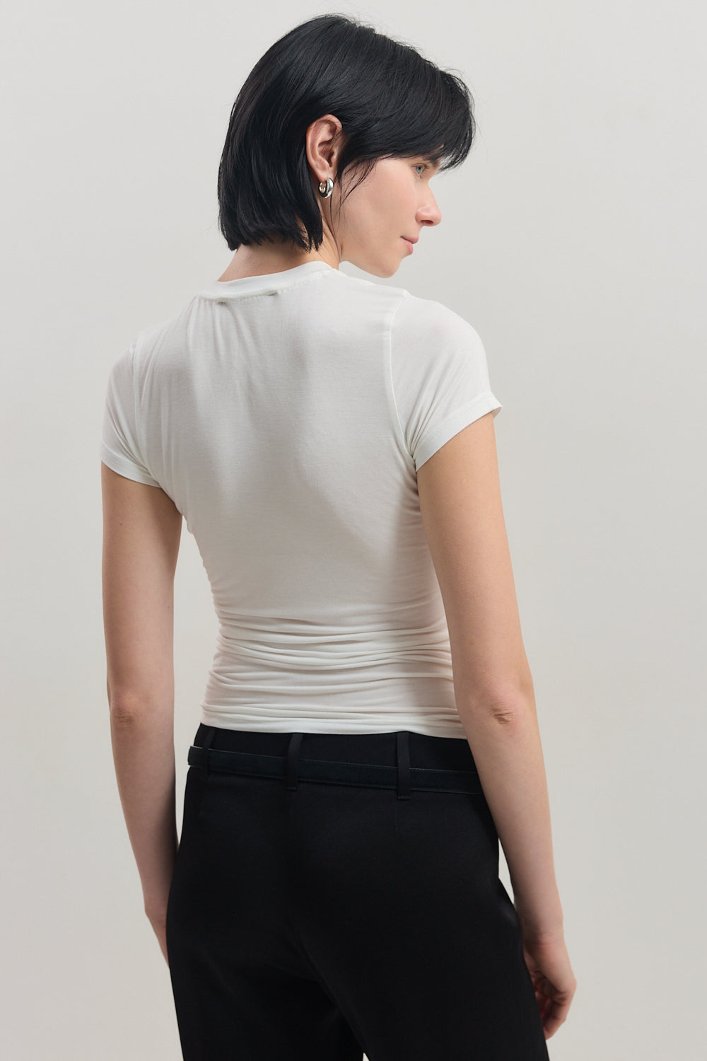 Classic Slim Fit Modal Top