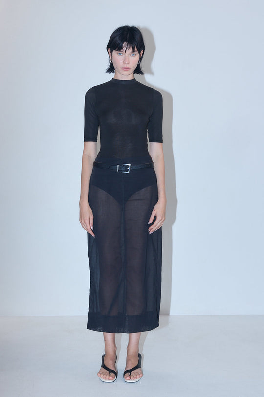 Mid Sleeve Modal Top