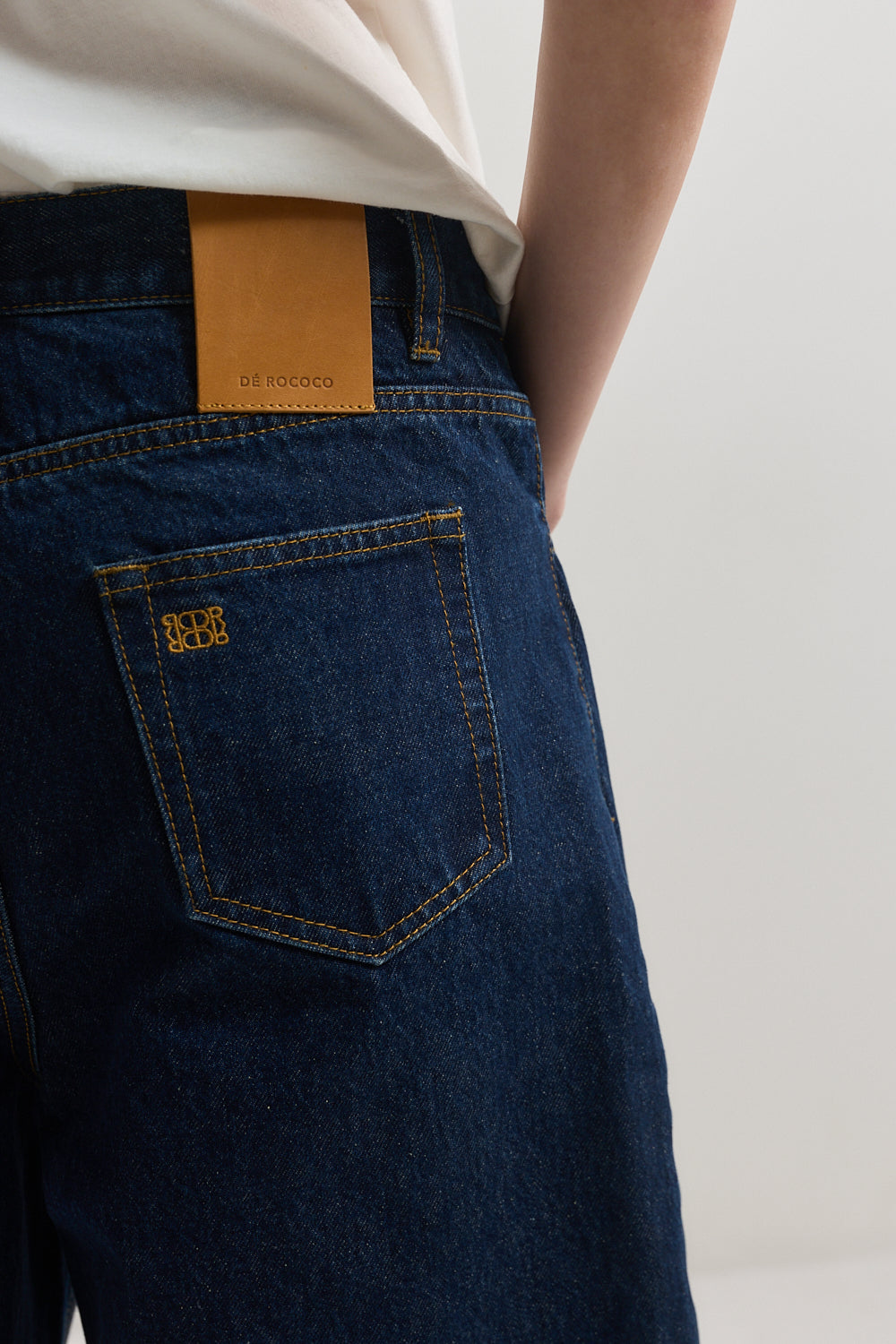 Baggy Denim Bermuda