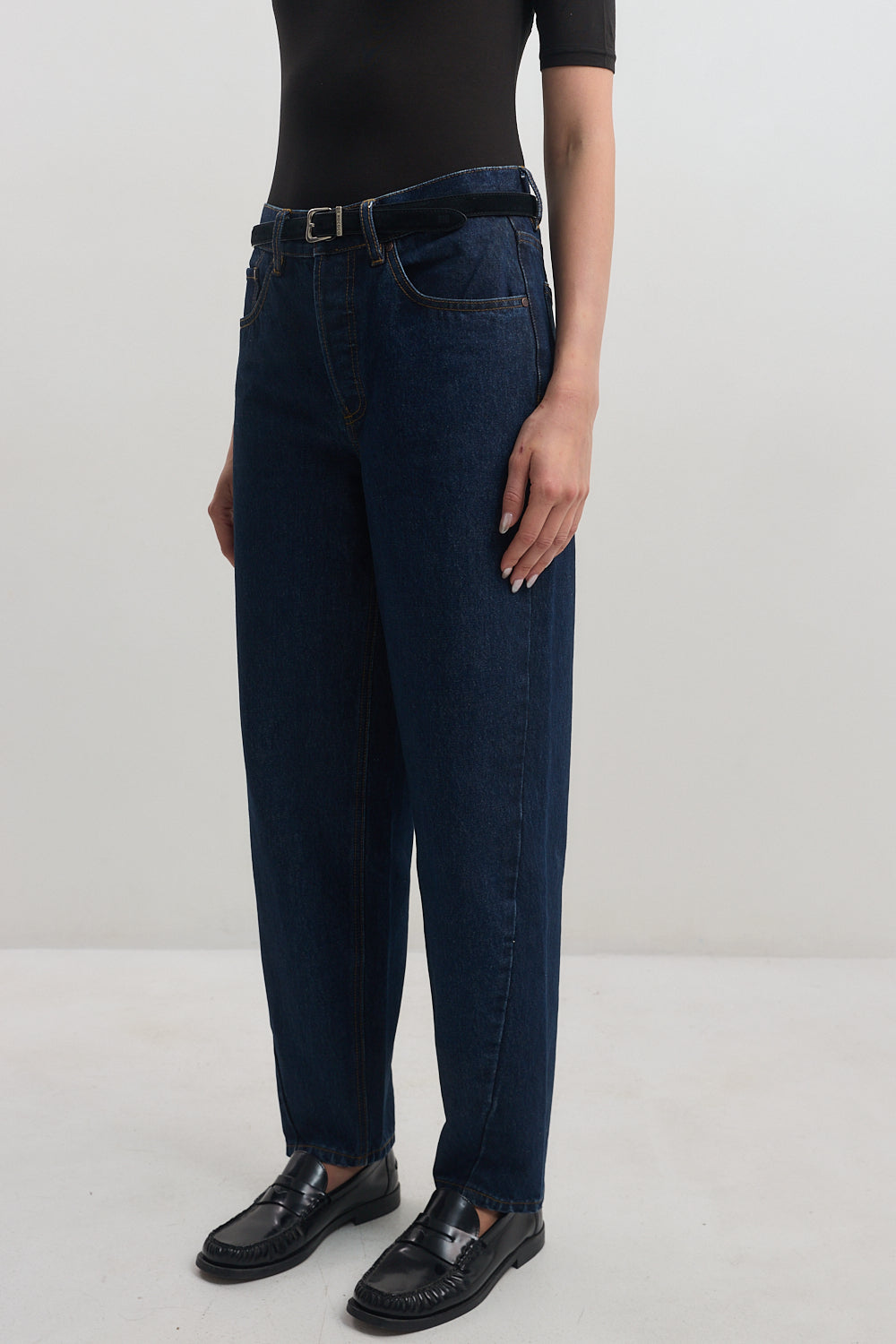 No.21| Mid Rise Barrel Denim
