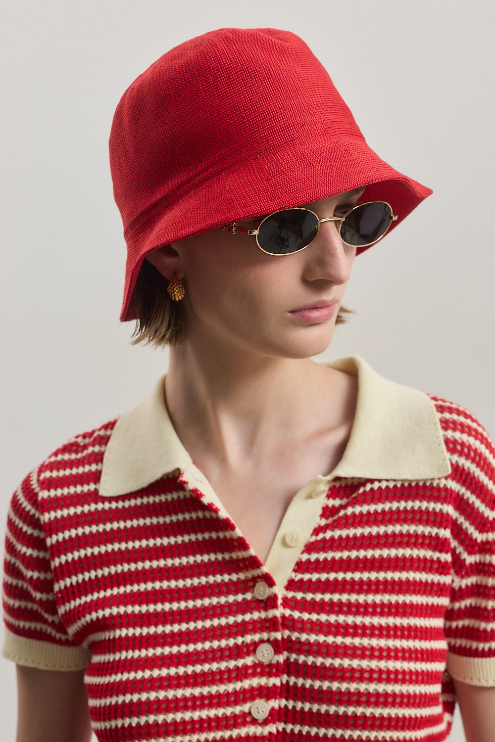 Woven Bucket Hat