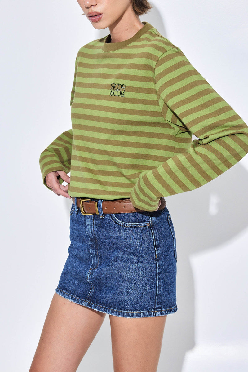 Heavy Cotton Striped  Shirt