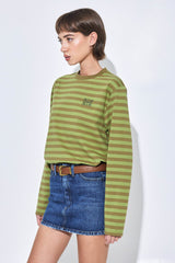 Heavy Cotton Striped  Shirt