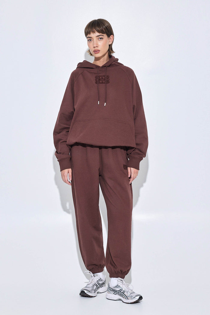 Embroidered Fleece Jogger