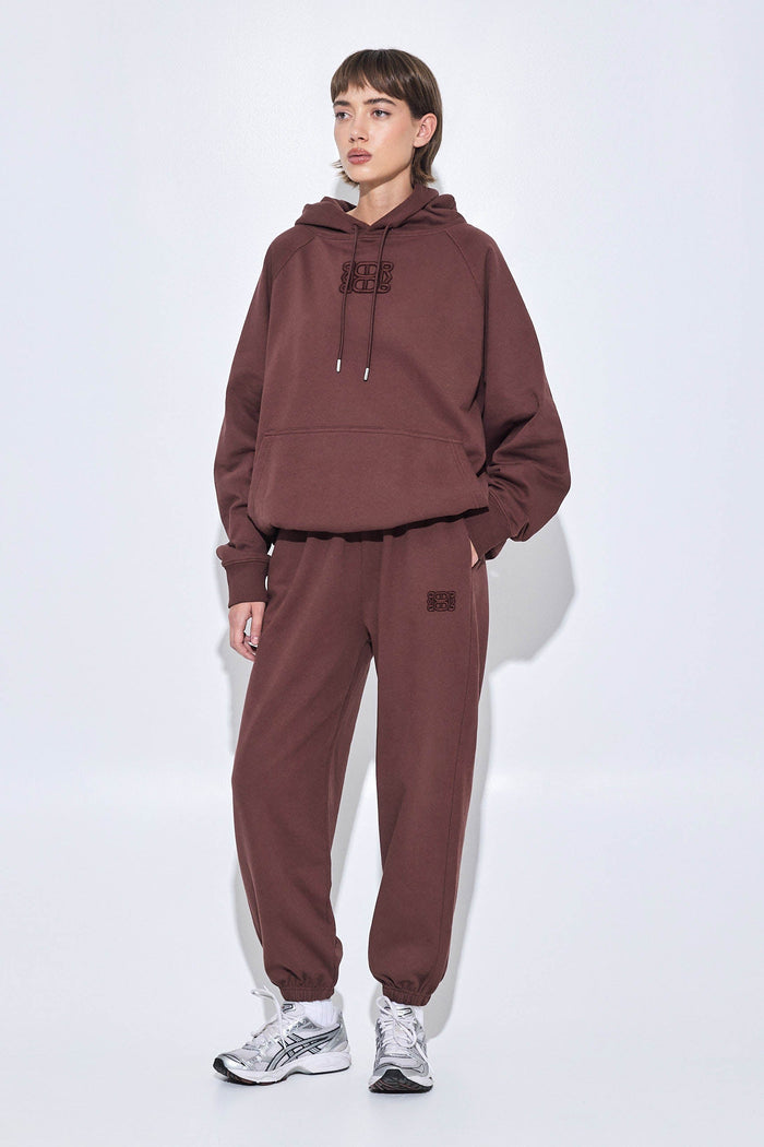 Embroidered Fleece Jogger